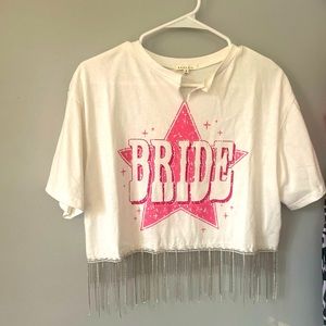 bride star tassle tee ⭐️